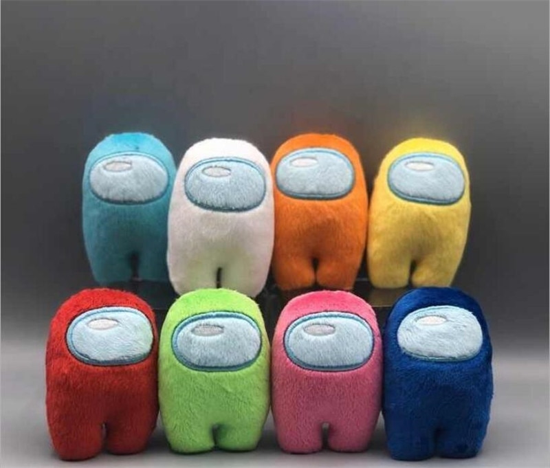 12Colors Soft Doll Among Us Game Cute Crewmate Plush Soft Stuffed Toy Gift 10CM