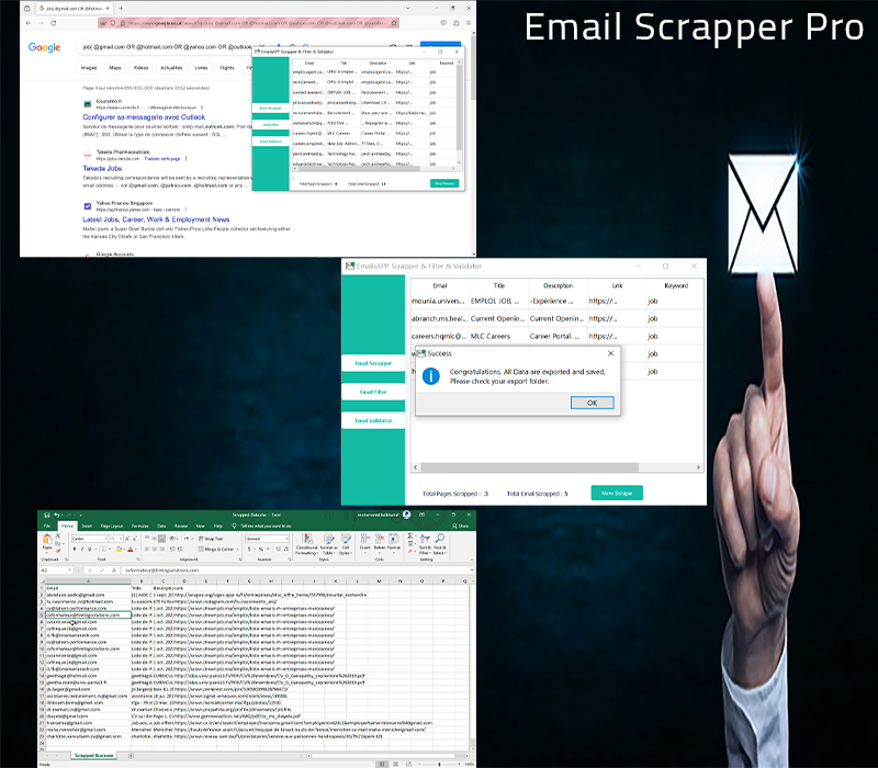 EmailAPP Scrapper & Filter & Validator - 6