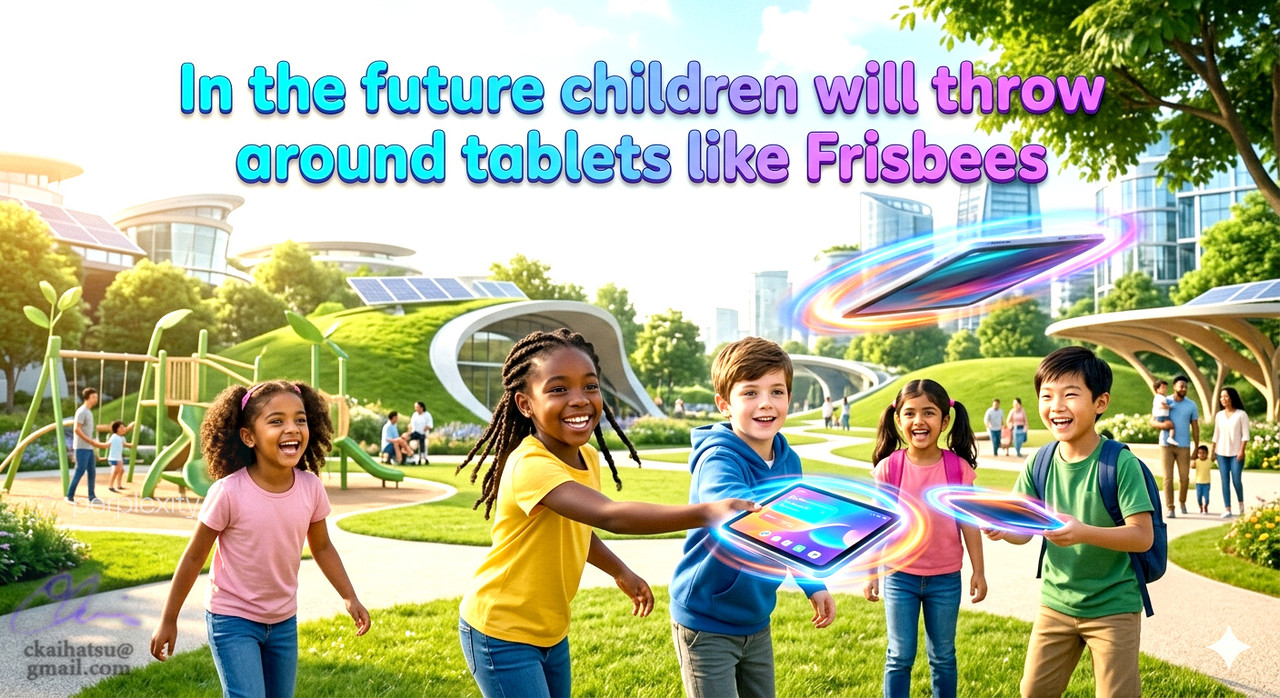 260615 In the future children will throw tablets around like Frisbees Gemini Generated Image p115gm