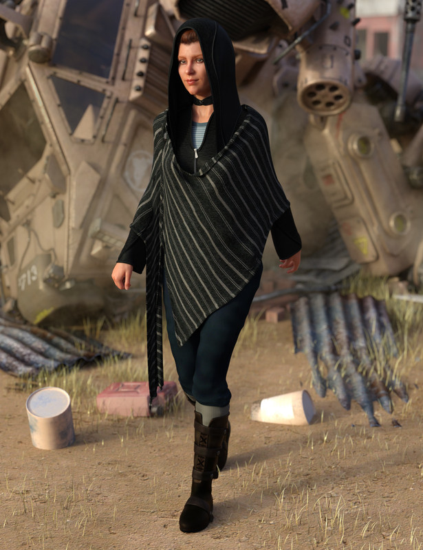 dForce Wander Outfit for Genesis 8 Female(s)