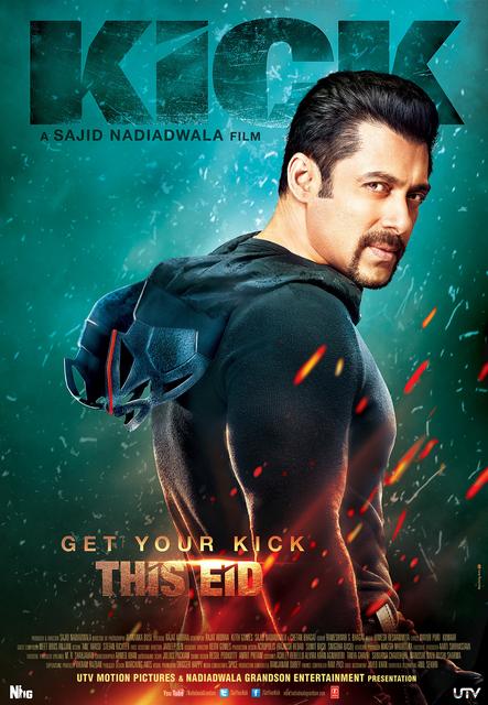 Poster of Kick 2014 Full Hindi Movie Download BluRay 720p Poster of Kick 2014 720p Hindi BluRay Full Movie Download HD
