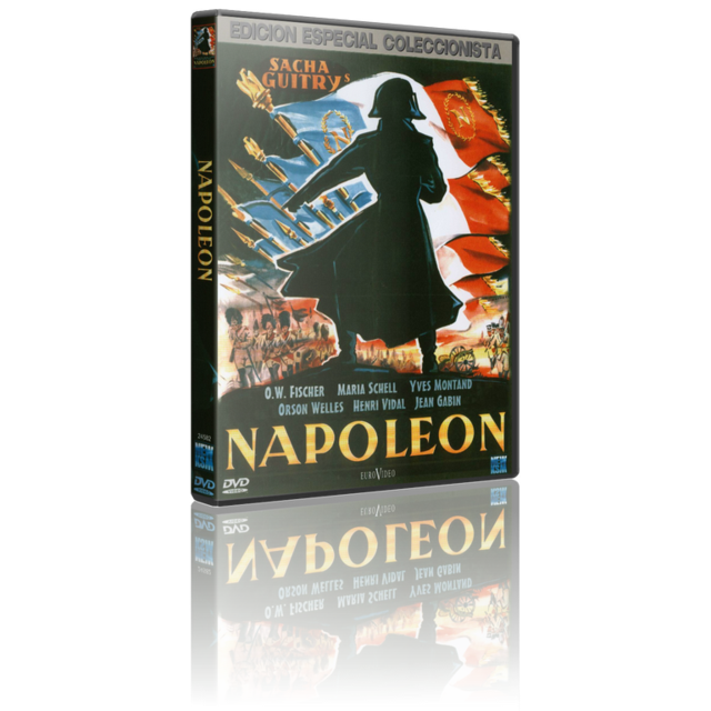 Portada - Napoleón [DVD9 Full][Pal][Cast/Fra][Sub:Cast][Drama][1955]