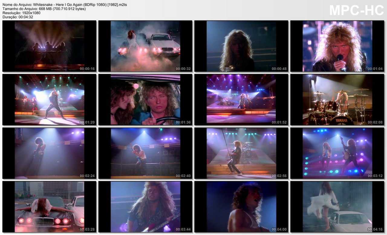 Whitesnake - Here I Go Again (BDRip 1080i) [1982]