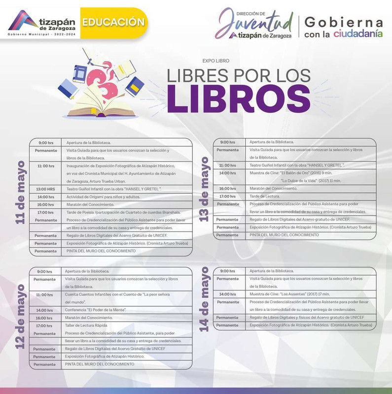 Talleres Gratuitos por Expo Libro "Libres por los Libros" 