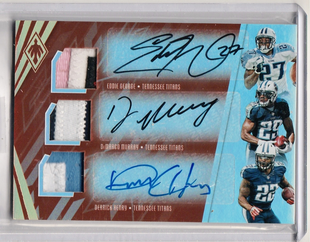 DeMarco Murray - 2017 Phoenix Triple Patch Autographs