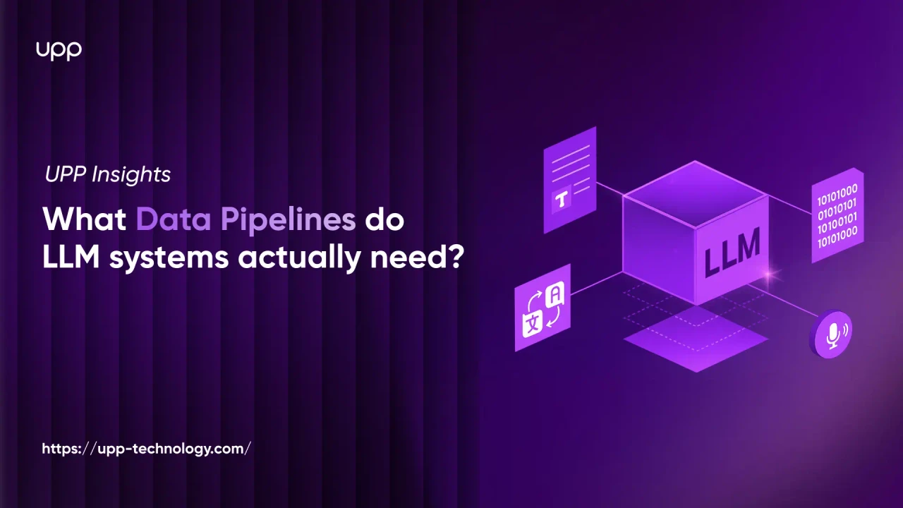 What Data Pipelines do LLM systems actually need?