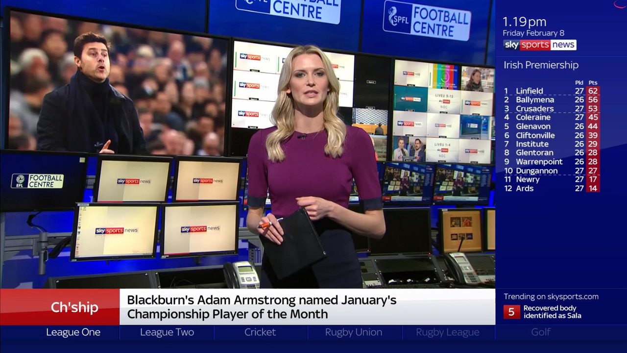 08 February - 13.00.00 - Football Centre 2019. Catch up on all t