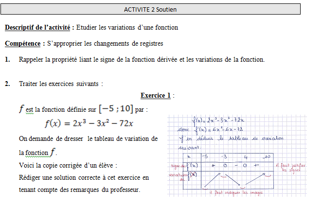 Cours mathématiques