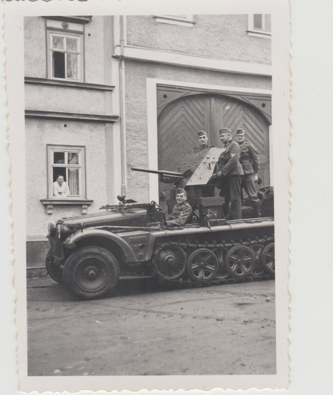 2 Weltkrieg 2 Pz Jag Abt92 Grafenhain Ohrdruf Sd Kfz 10