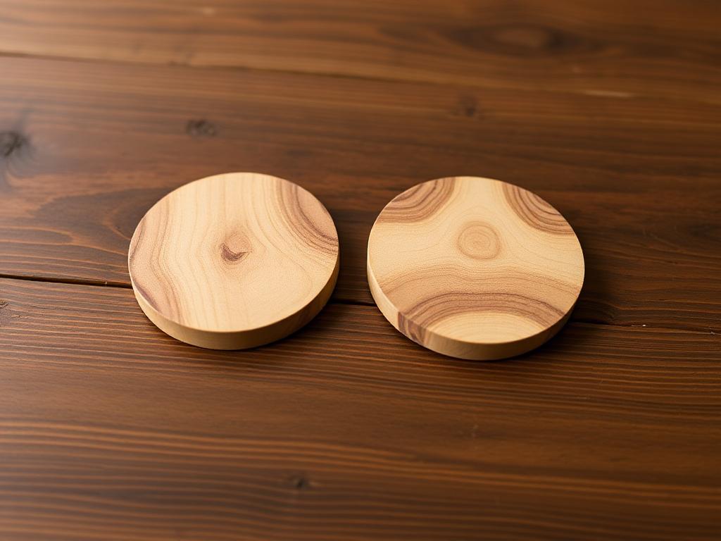 Wooden Plate Coasters Craft