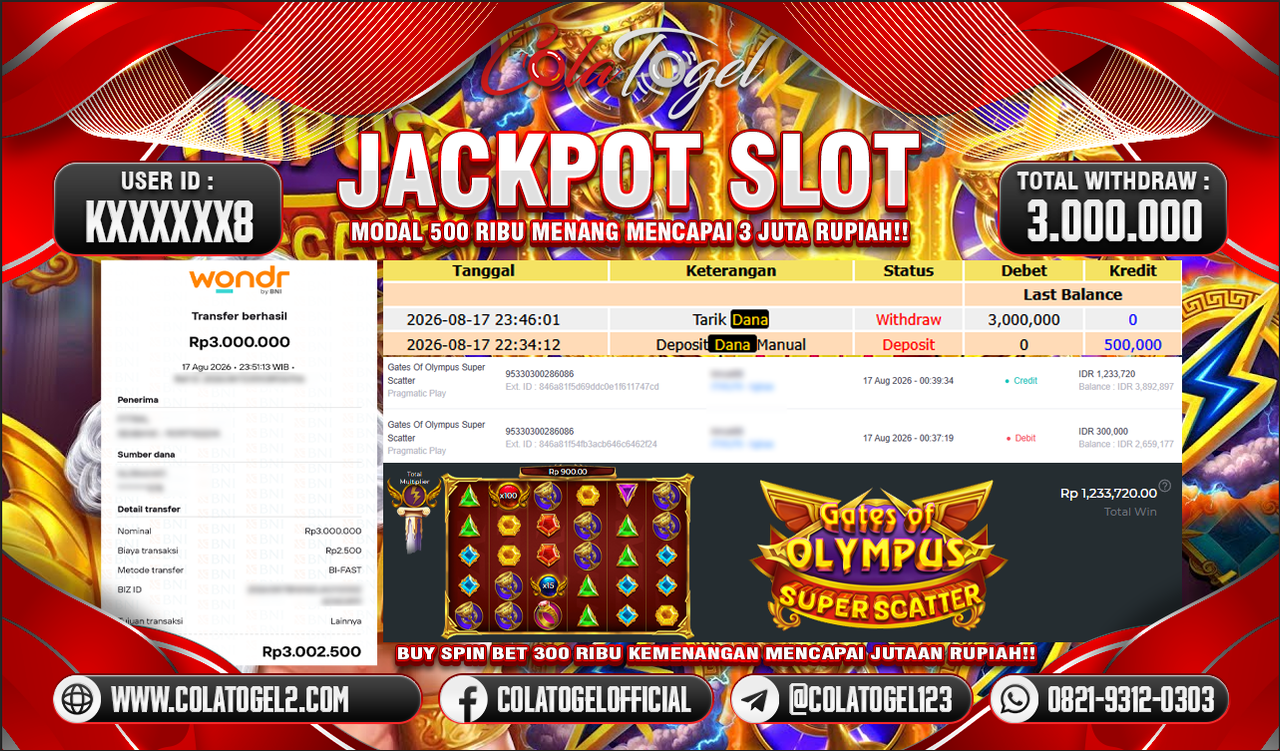 JACKPOT SLOT GACOR!!