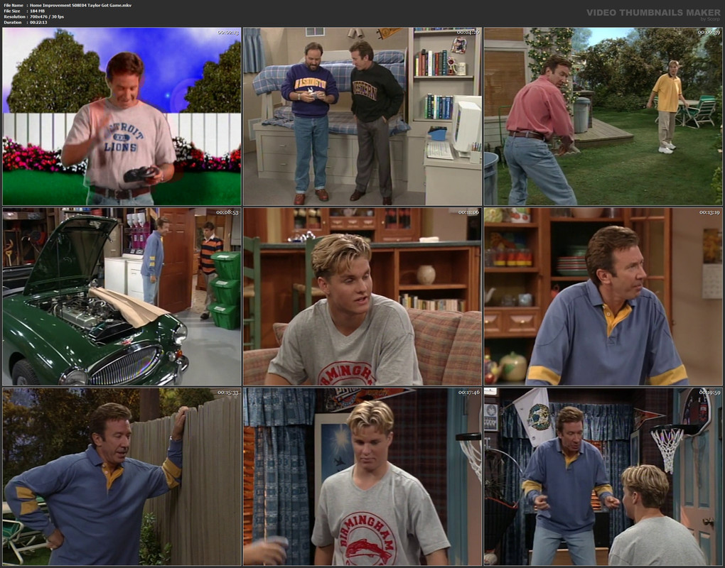 Home Improvement S08E04 Taylor Got Game.mkv