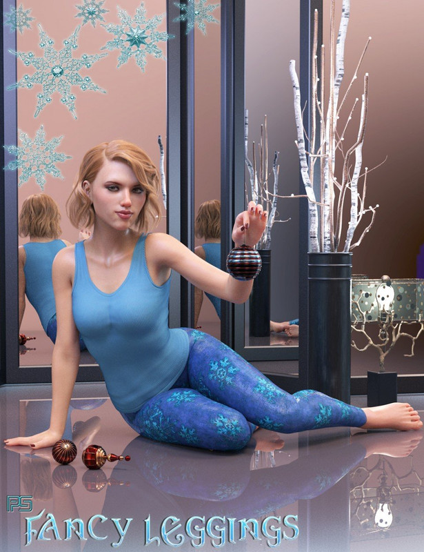 PS Fancy Leggings for Genesis 8 Female