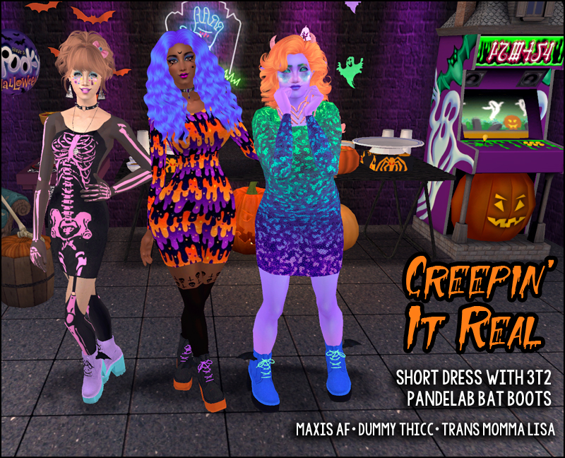 Creepin' It Real dress preview 2