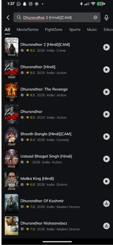 MovieBox Smart Search