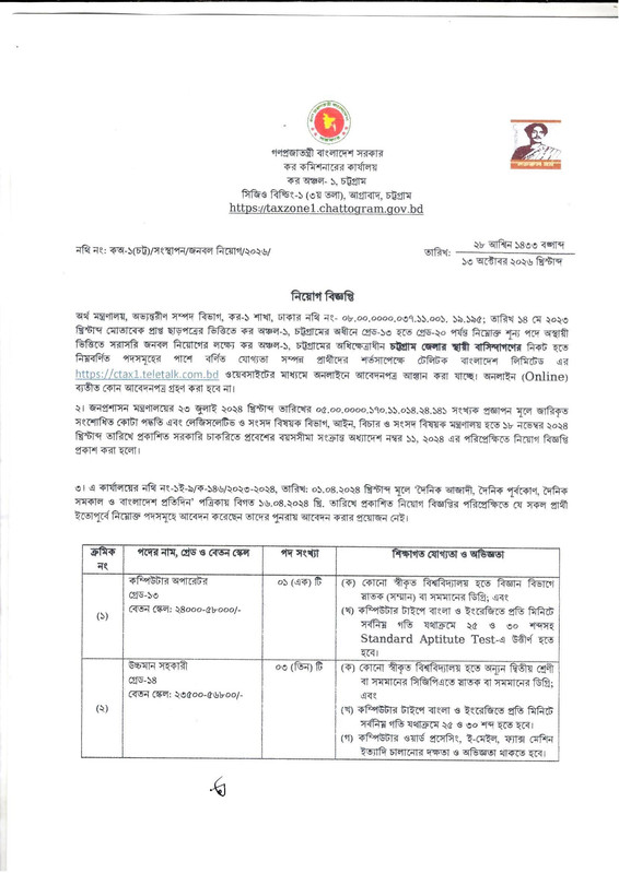 Taxes-Zone-1-Chattogram-Job-Circular-2026-PDF-1