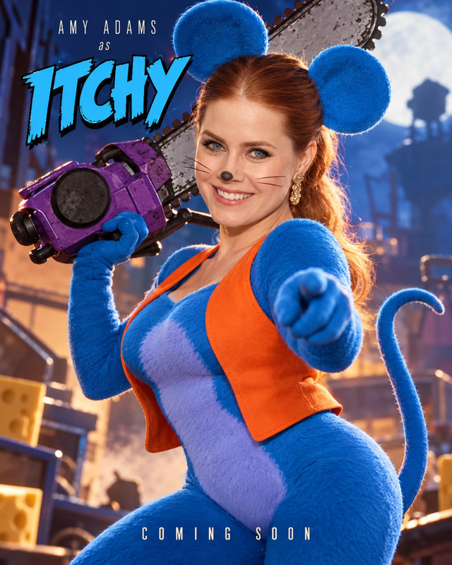 Amy Adams Itchy
