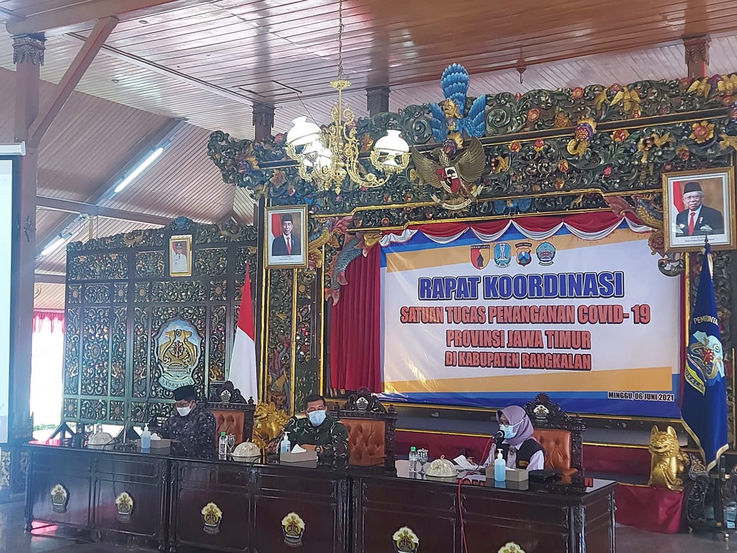 Gerak Cepat Terintegrasi Pemprov Jatim Tanggulangi Lonjakan Kasus Covid-19 di Kabupaten Bangkalan