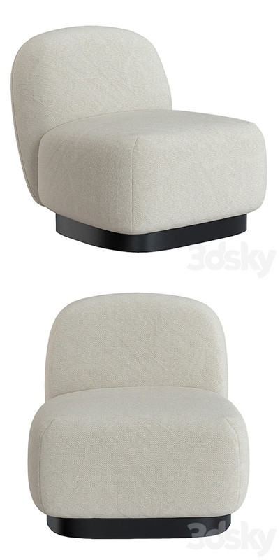 Elsie Cream White Armchair