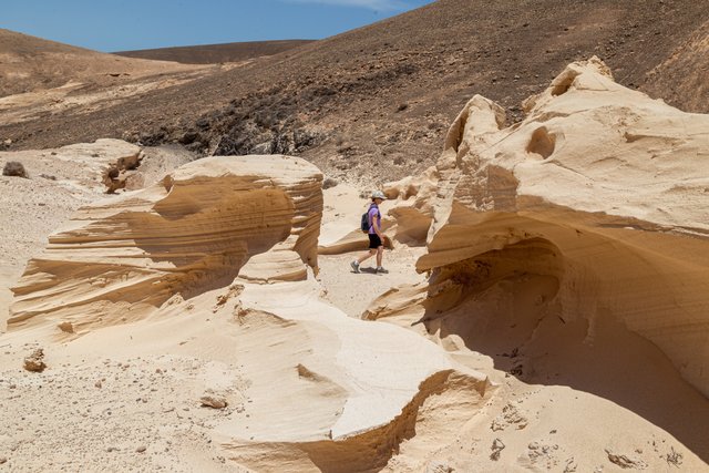 BARRANCO DE LOS ENCANTADOS Y MOLINOS DE VILLAVERDE - Fuerteventura (18)