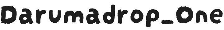 Darumadrop_One