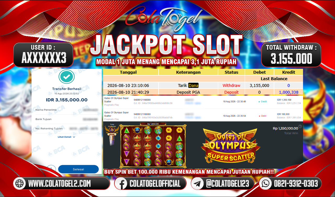 JACKPOT SLOT GACOR!!