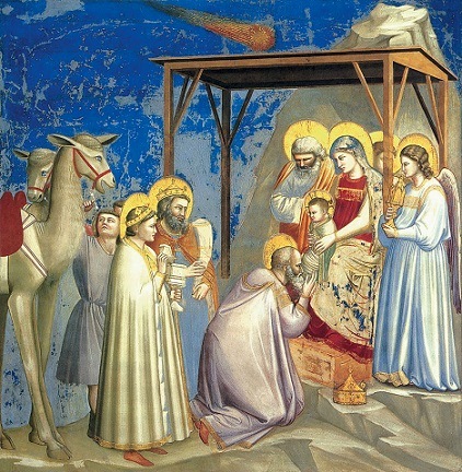 adorazione re magi giotto