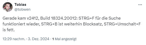 Office 365: Reparatur der Short-Cuts