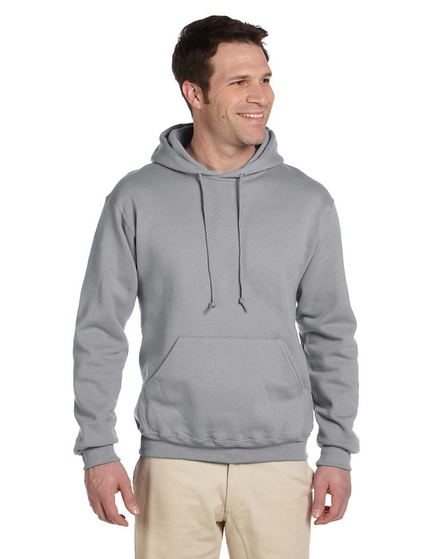 Jerzees Adult Super Sweats® NuBlend® Fleece Pullover Hooded Sweatshirt - 4997 - Picture 8 of 14