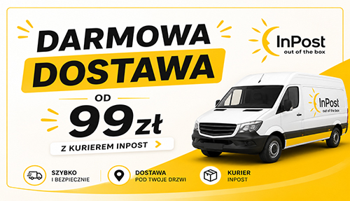 Darmowa dostawa już od 99 zł