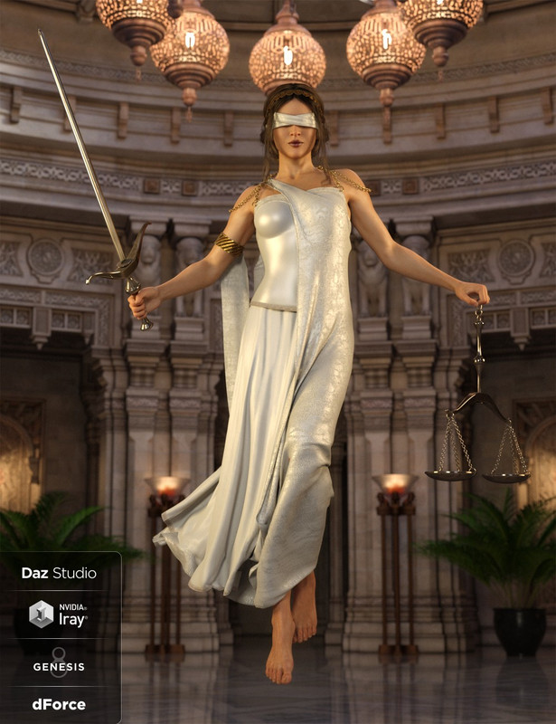 dforce lady justice outfit for genesis 8 females 00 main daz3d