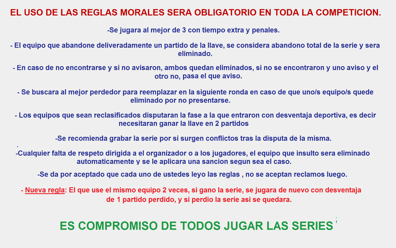 REGLAS