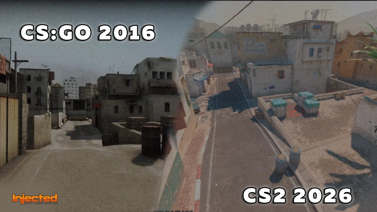 Counter-Strike 2016 vs 2026 Evolution