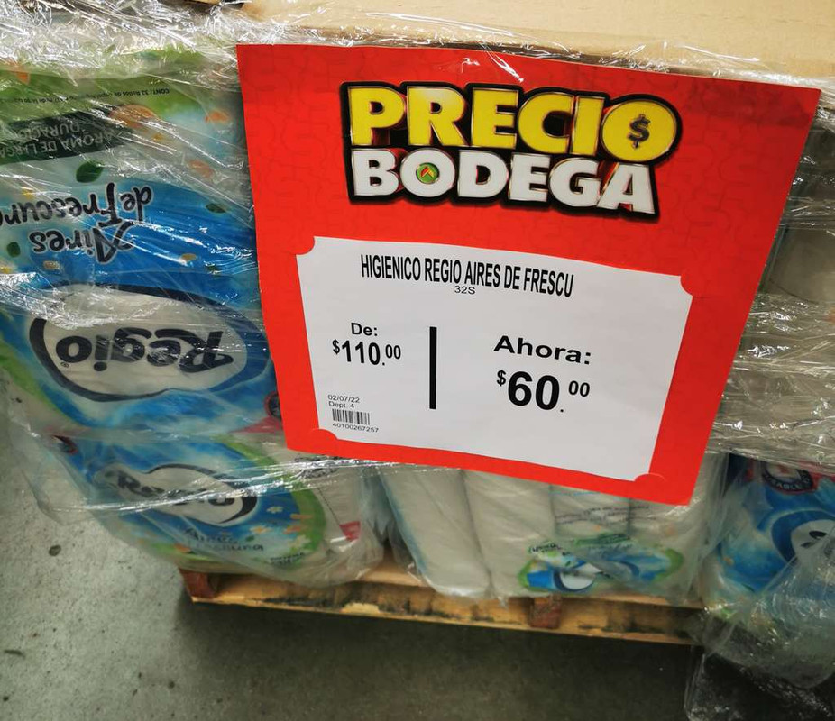 Bodega Aurrerá: Papel Higiénico Regio aires de frescura 