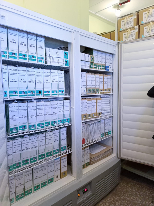 Так хранят документы в архиве