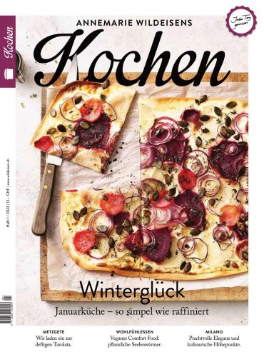 Cover: Annemarie-Wildeisens Kochen Magazin Nu 01 Januar 2023