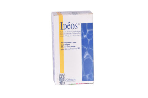 Ideos Calcium Tabs Chewable 30S 
