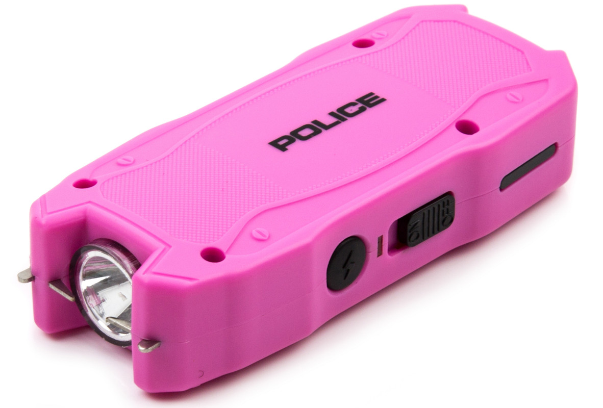 Купить Электрошокеры POLICE Stun Gun Pink Mini 1902 500 BV Self Defense