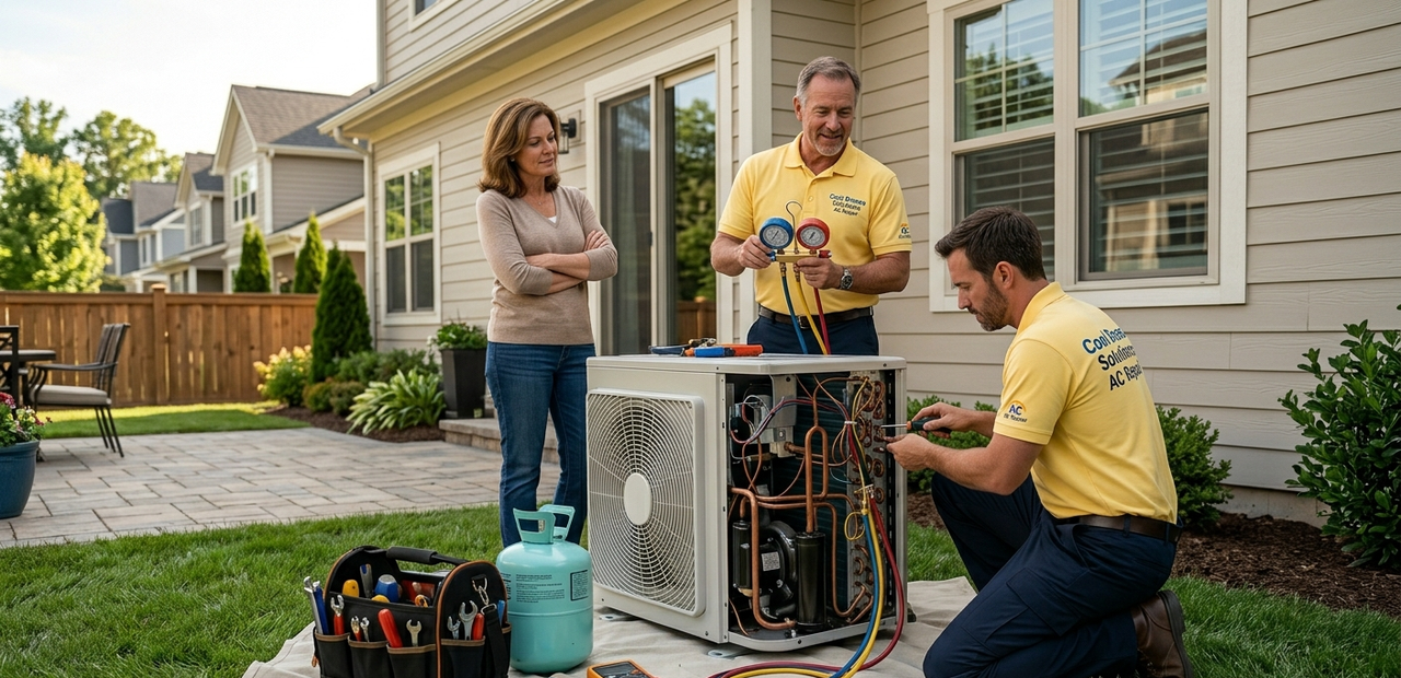 Technician Working