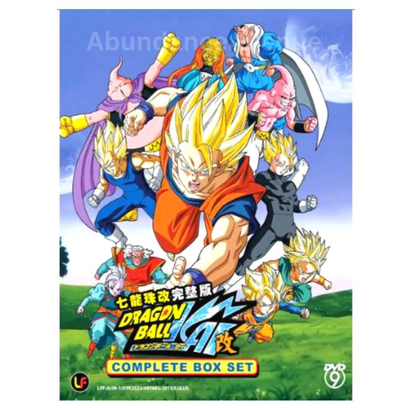 36年目 KAI DVD BOX Ⅲ Dragon Ball Z Kai Complete TV Series Vol.1-167 End DVD English