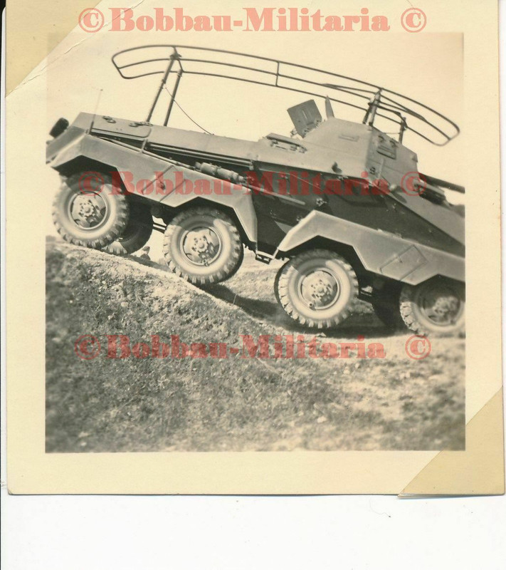 Aufklärungs-Abt.(mot.) 3 SdKfz 232 Panzerspähwagen Rahmenantenne