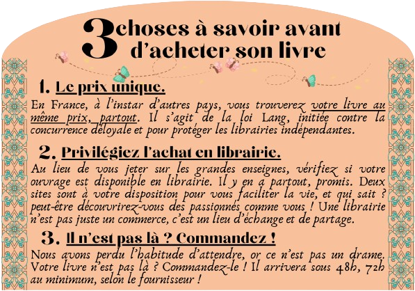 3 choses à savoir avant d'acheter un livre