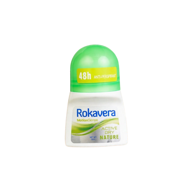 Rocavira Natural Deodorant, Green Color, 50ml