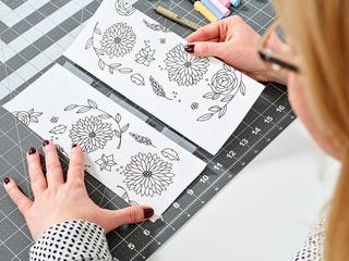 Create a pattern from an Ink sketch with Gimp Create a pattern from an Ink sketch with Gimp