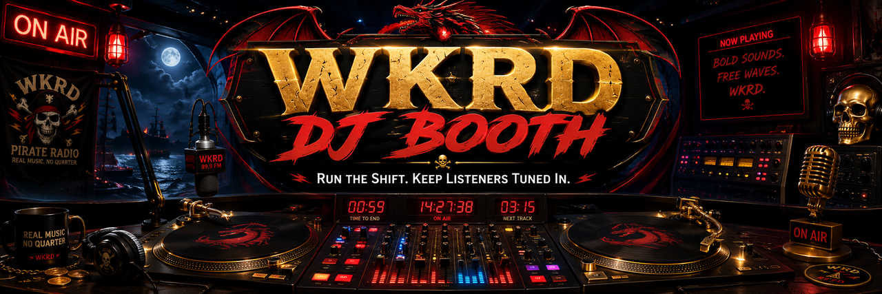WKRD DJ Booth Simulator game artwork