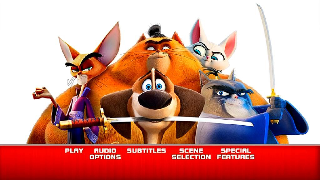 PAWS OF FURY THE LEGEND OF HANK MENU - Un héroe samurái: La leyenda de Hank - [2022] - [Comedia, acción] - [DVD9] - [PAL] - [Leng. ESP/ENG] - [Subt. ESP/ENG]