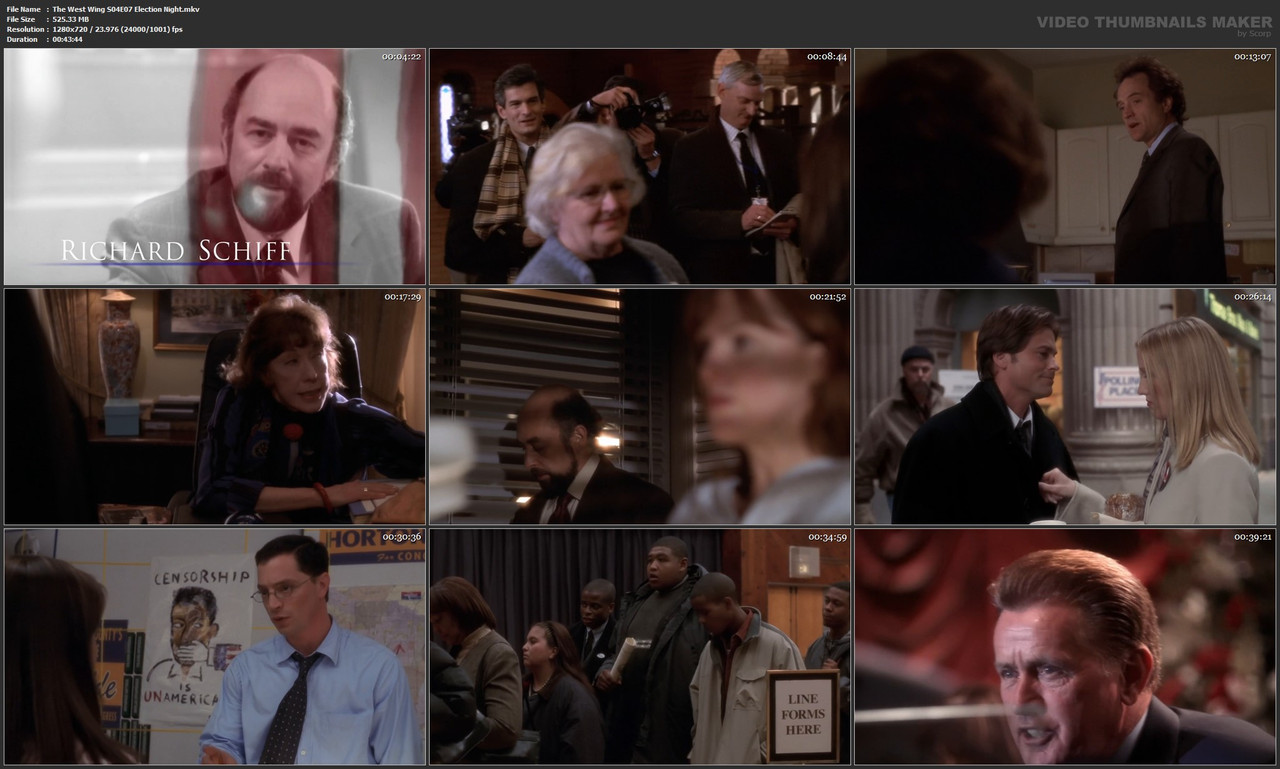 The West Wing S04E07 Election Night.mkv