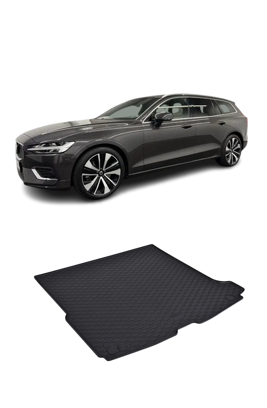Tavita auto VOLVO V60 2018-prezent, protectie portbagaj, Cri-Flo, din cauciuc 100%, compatibil cu autoturismul VOLVO V60
