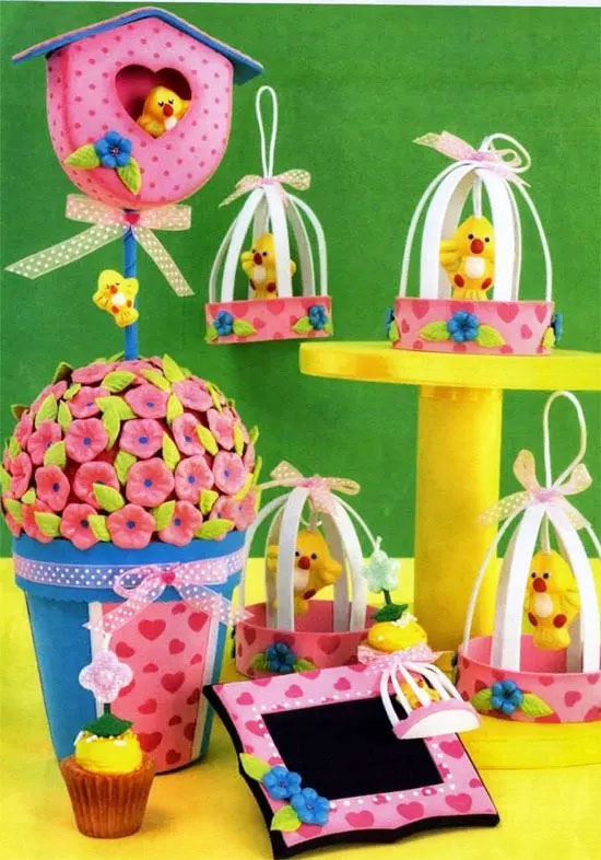 Molde para foami botón pajaritos termoforma para goma eva y past