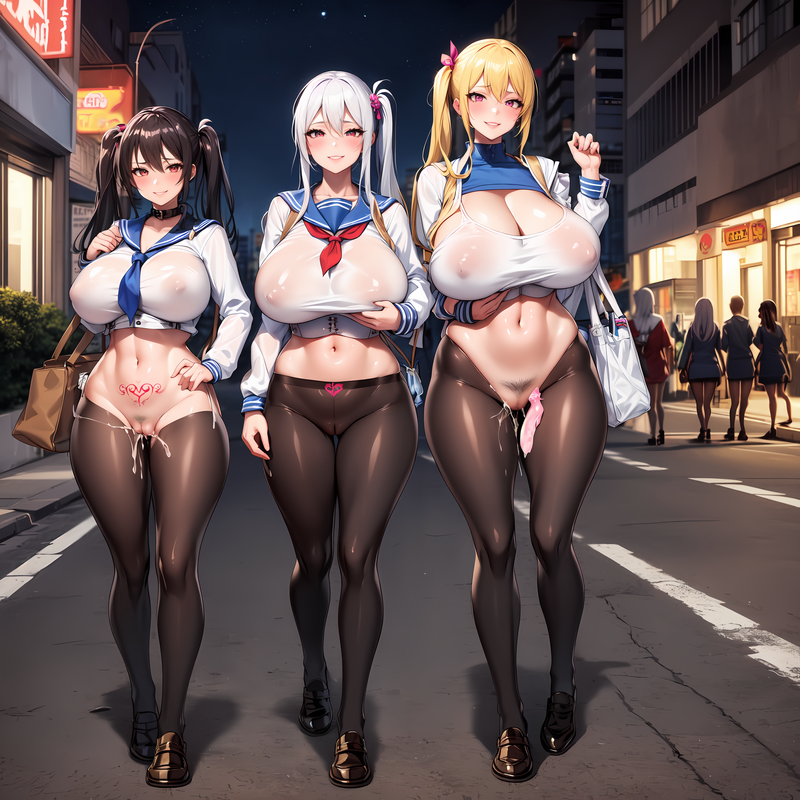 05342-2635395224-(3girls_1.2),white pantyhose, full body, backpack, see-through,precum,condom,condom
